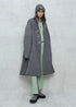 ECO GIL LONG COAT w/VEST -GRAY(BAMBOO CHARCOAL)- *Last1